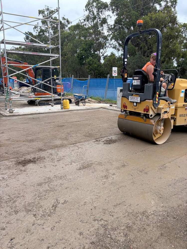 Compaction — civil works, Gold Coast SEQ