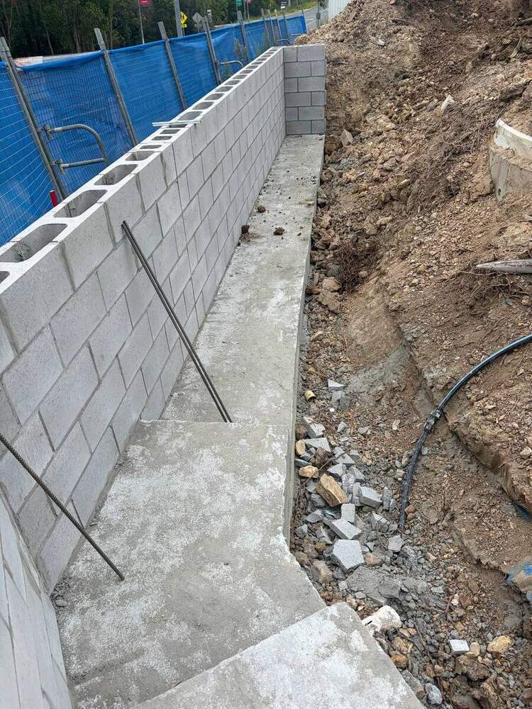 Footing — civil works, Gold Coast SEQ