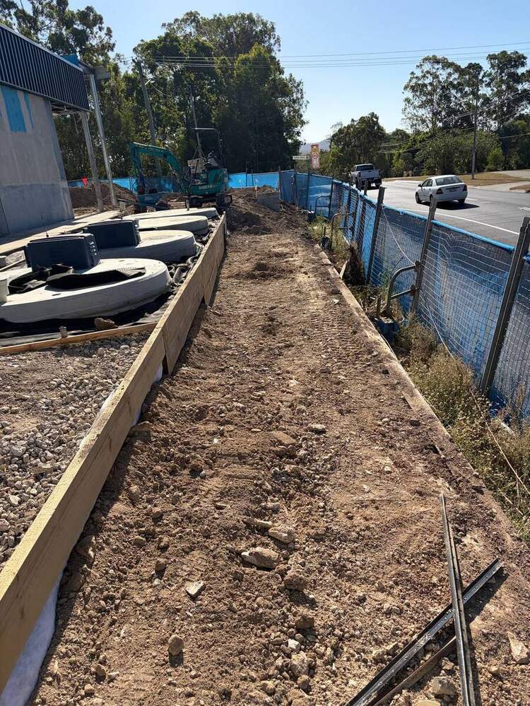 Garden Bed — civil works, Gold Coast SEQ