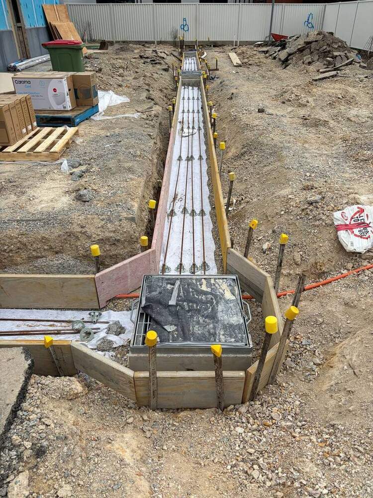 V Drain — civil works, Gold Coast SEQ