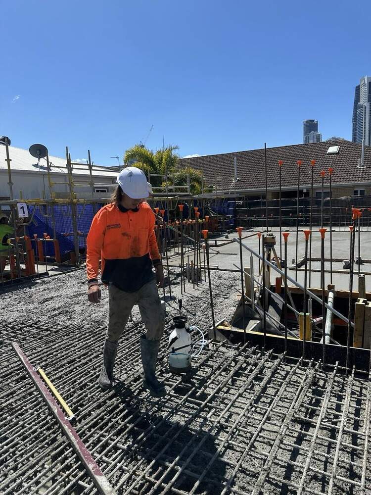 Deck Pour — commercial works, Gold Coast SEQ