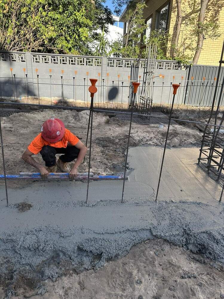 Footing — commercial works, Gold Coast SEQ