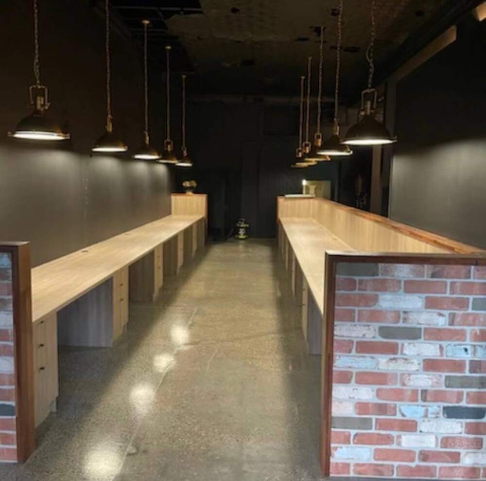Polished Concrete Café Interior — Gold Coast SEQ