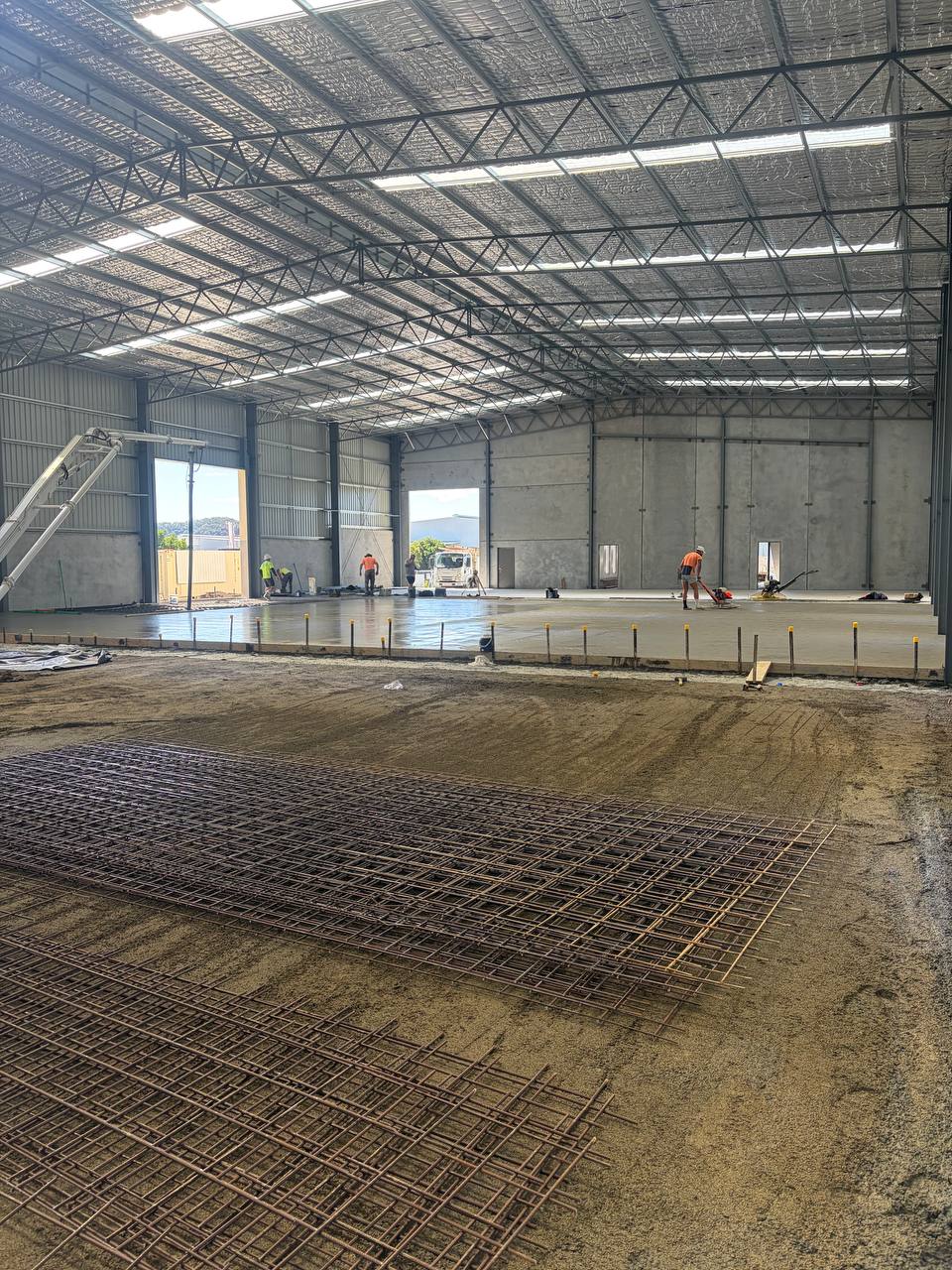 Prep — industrial works, Gold Coast SEQ