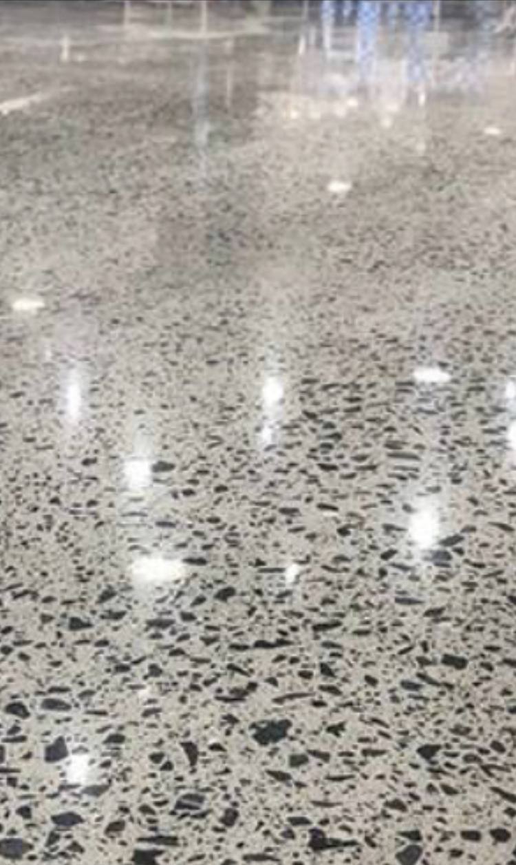 Full Exposure High Gloss Mechanically Polished Concrete — Gold Coast SEQ
