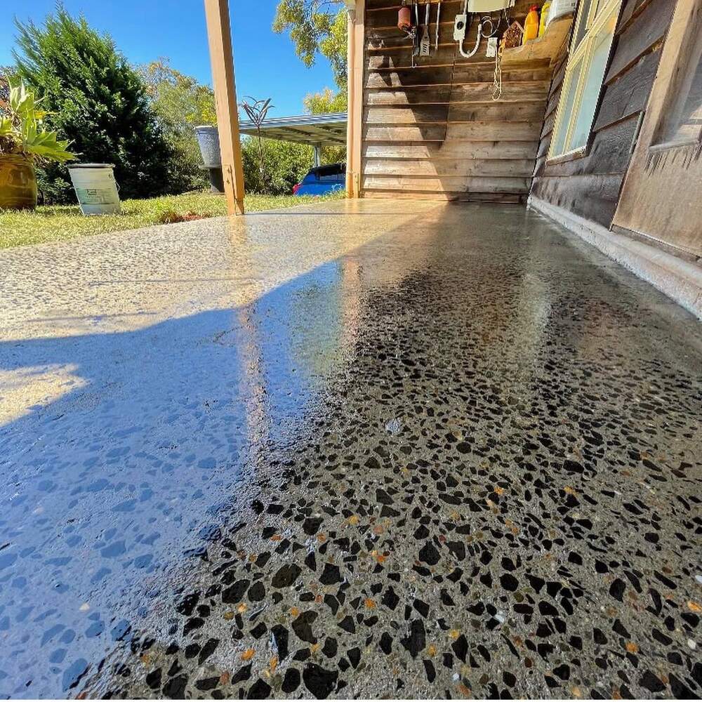 Grind Seal — polished concrete works, Gold Coast SEQ